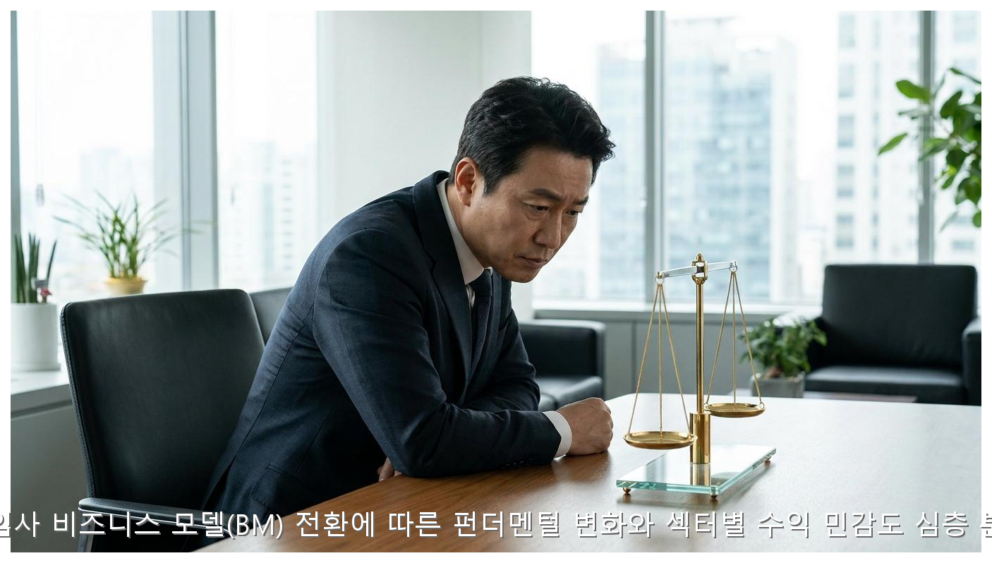 게임사 비즈니스 모델(BM) 전환에 따른 펀더멘털 변화와 섹터별 수익 민감도 심층 분석 핵심 안내 및 분석 인포그래픽 (5)