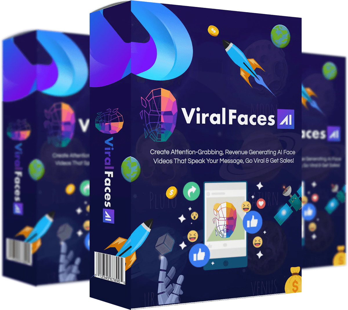 Captura de Viral Faces AI
