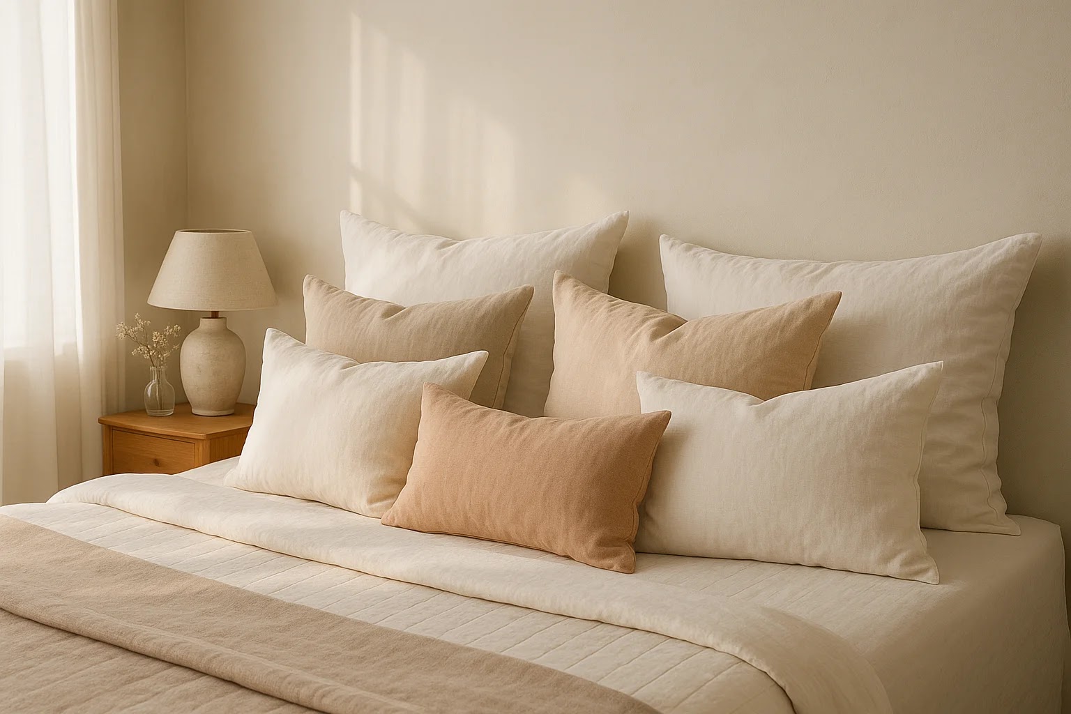 Guide complet de la housse de coussin : taille, matière, style et entretien