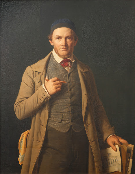 Portrait Of Gottlieb Bindesbøll 1849