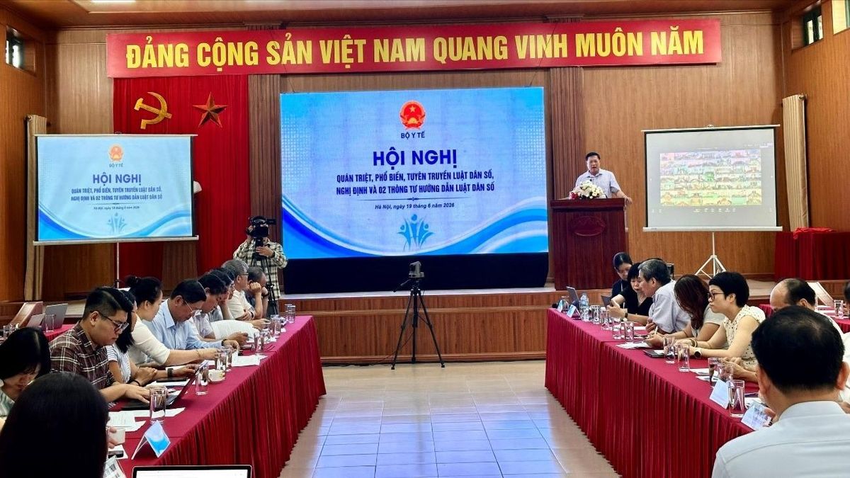 Bộ Y tế phổ biến những điểm mới của Luật Dân số - Đài Phát thanh và truyền hình Hà Nội