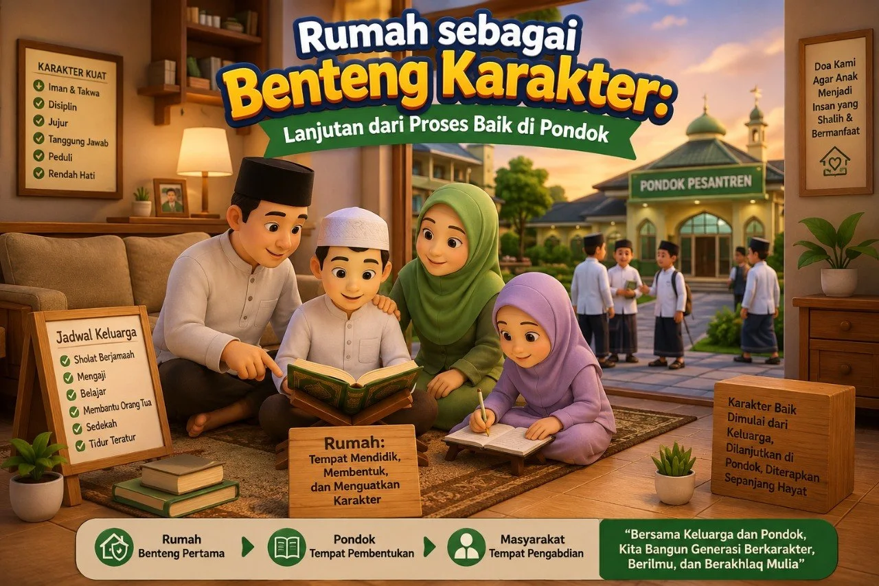 Pondok Membentuk, Rumah Memperkuat