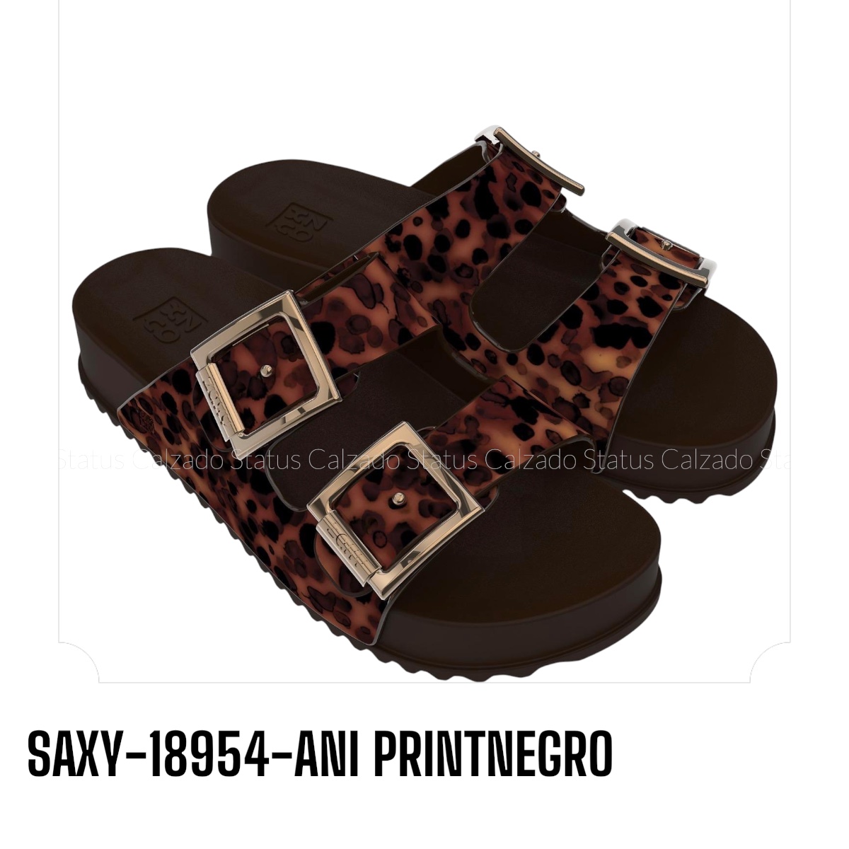 SAXY-18954-ANI PRINTNEGRO
