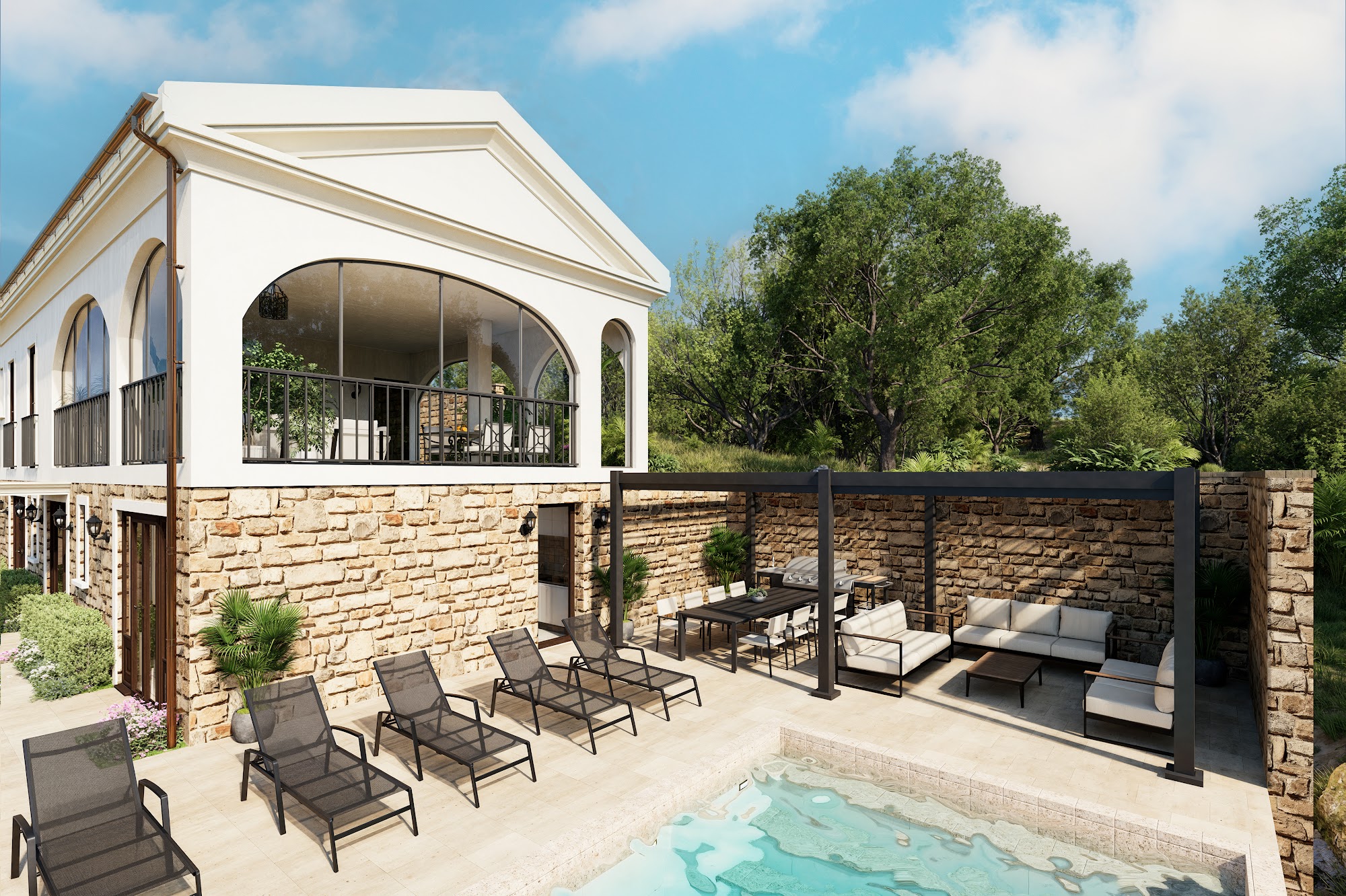 Villa Puro - Gourmet kitchen with modern appliances