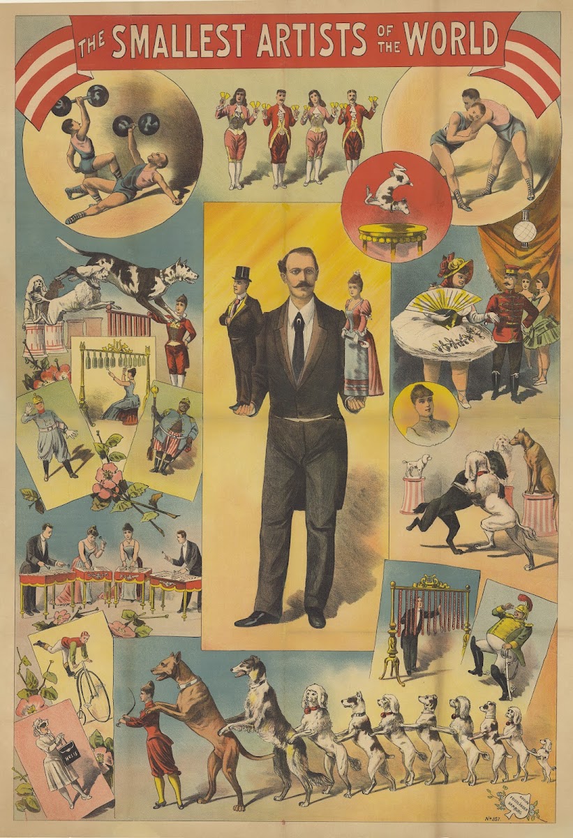 The smallest artists in the world 1892