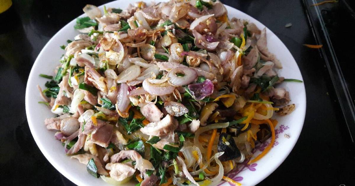 Miến gà trộn Hàn - Việt