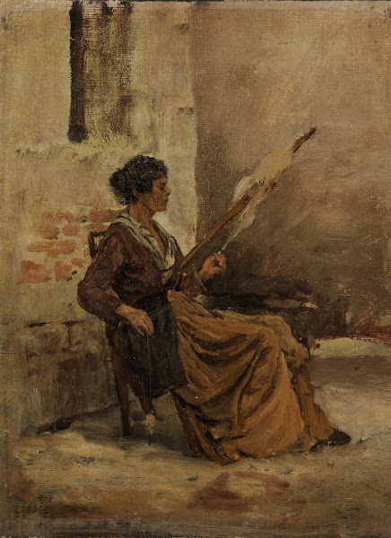 Spinnerin in Chioggia 1873