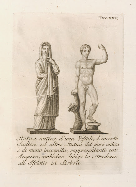 Statua Antica Duna Vestale Dincerto 1789