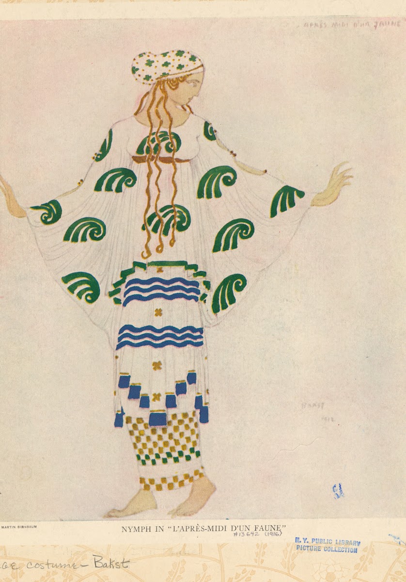 Nymph in Laprès midi dun faune 1912   1916