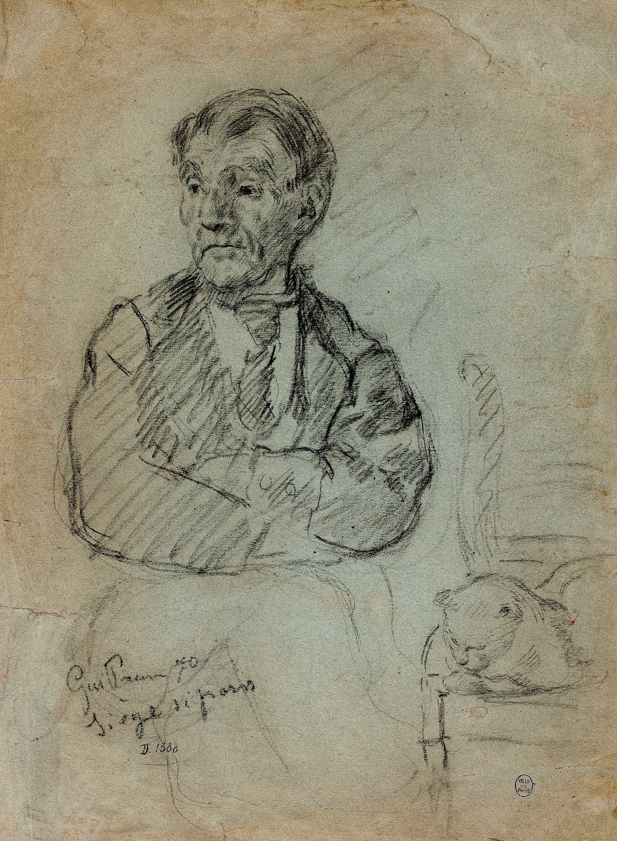 Le père de lartiste 1870