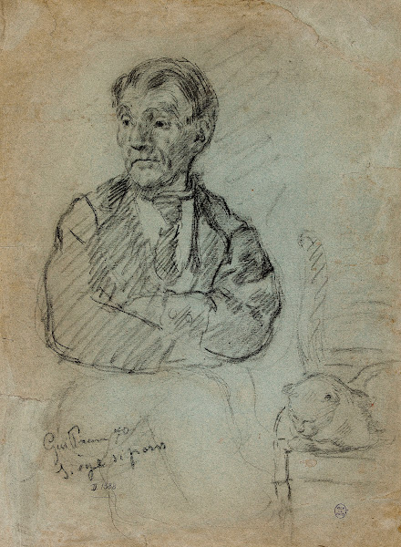 Le père de lartiste 1870
