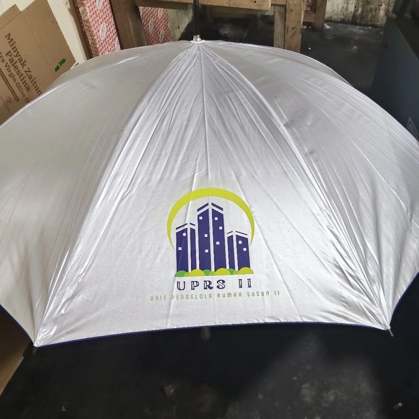 COSTUM PAYUNG GOLF BUKA OTOMATIS/PAYUNG GOLF RANGKA FIBER,, TONGKAT LAPIS BUSA — foto 4