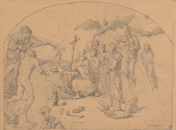 Temptation of St Anthony 1855