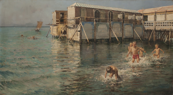Baños de mar Guaglioni 1887
