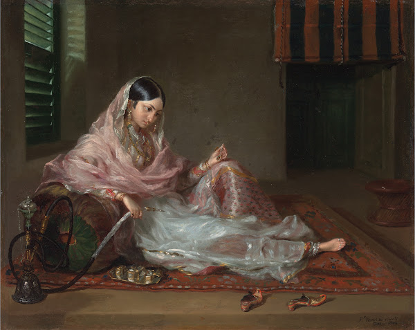 Muslim Lady Reclining 1789