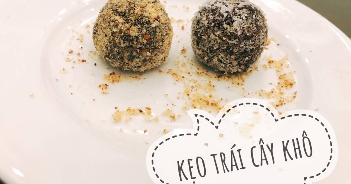 Kẹo trái cây khô cho bé ăn dặm