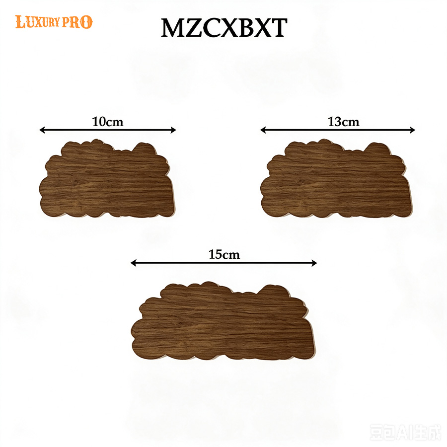 Wooden Magnetic Refrigerator Magnets