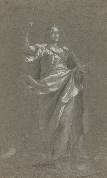 Allegorical Figure recto 1800s