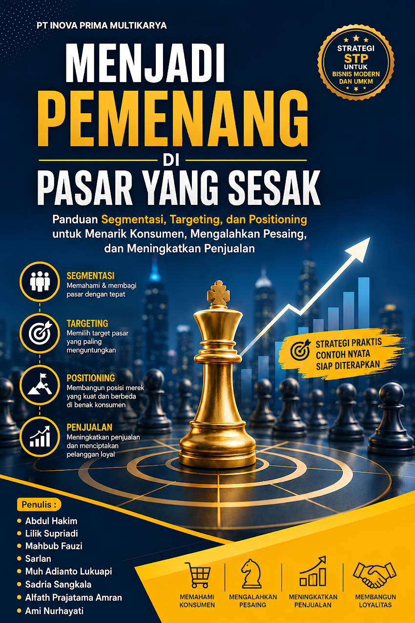  MENJADI PEMENANG DI PASAR YANG SESAK: Panduan Segmentasi, Targeting, dan Positioning untuk Menarik Konsumen, Mengalahkan Pesaing, dan Meningkatkan Penjualan