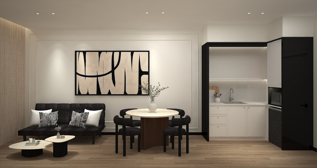 Phoeniz Suites @ KL City Centre — living dining type a