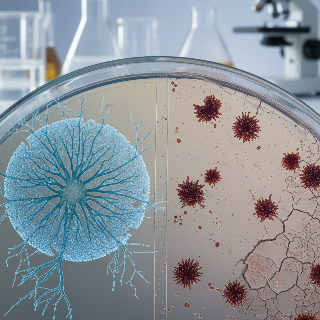 🦠 두 번째: 번지는 속도와 원인이 달라요
