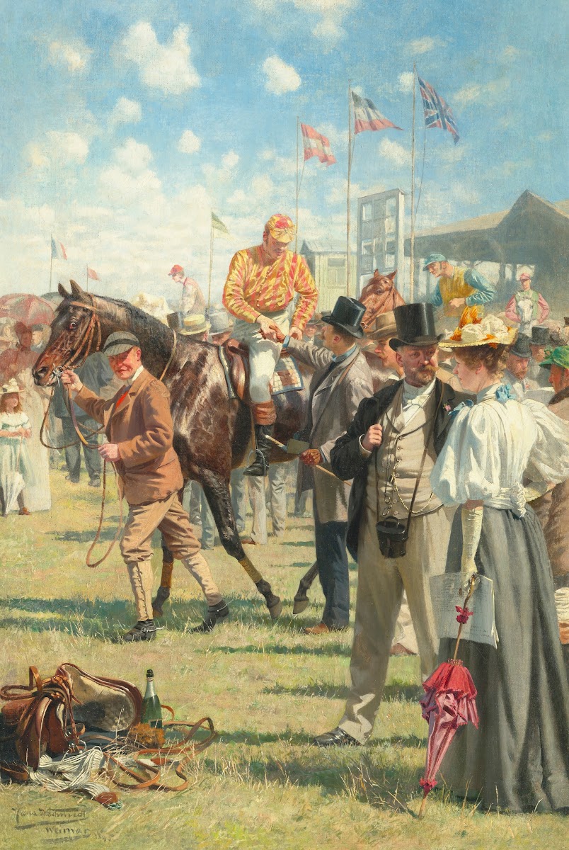 In the paddock or the winner 1895