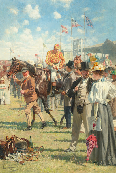 In the paddock or the winner 1895