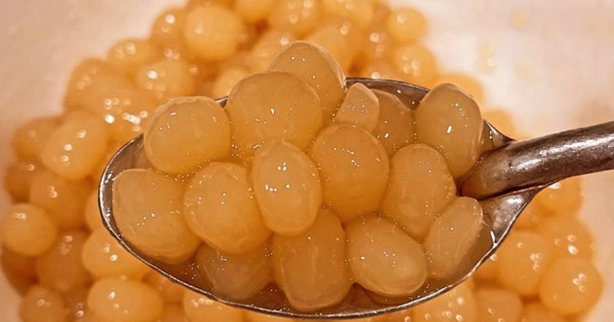 Trân châu hoàng kim từ cơm nguội
