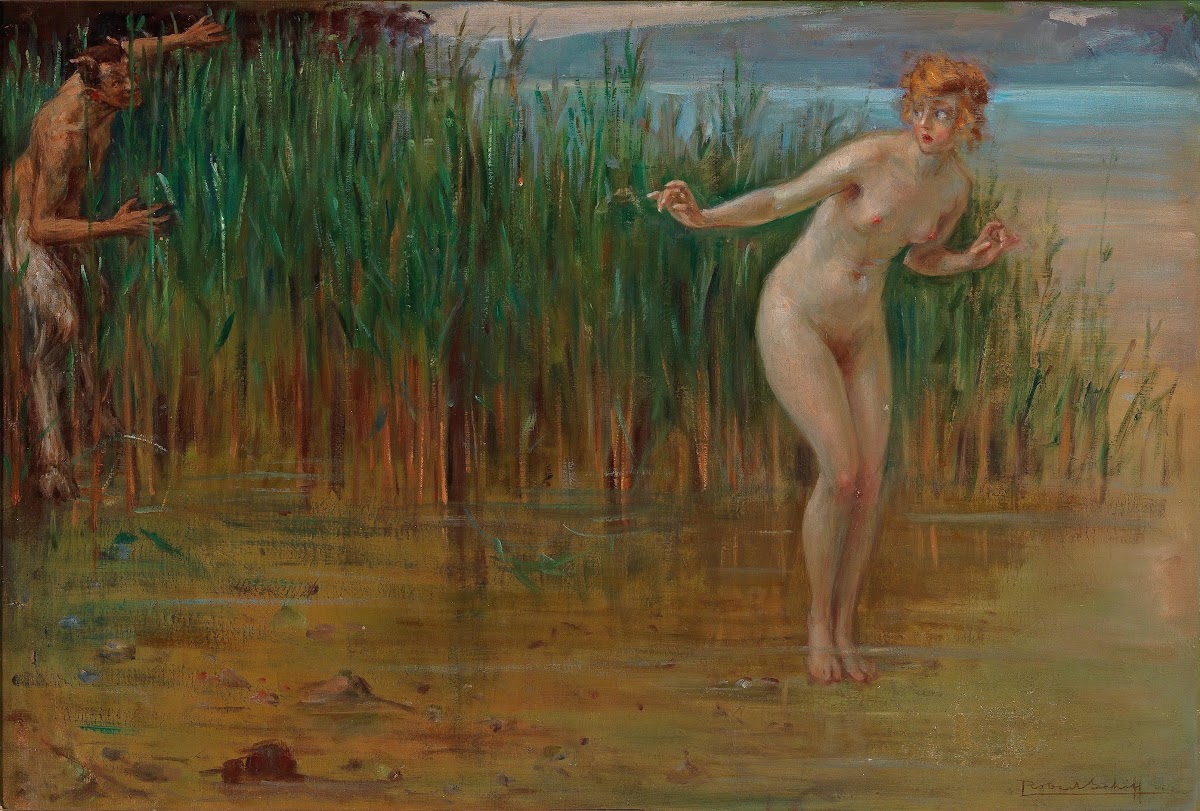 Vom Faun überrascht