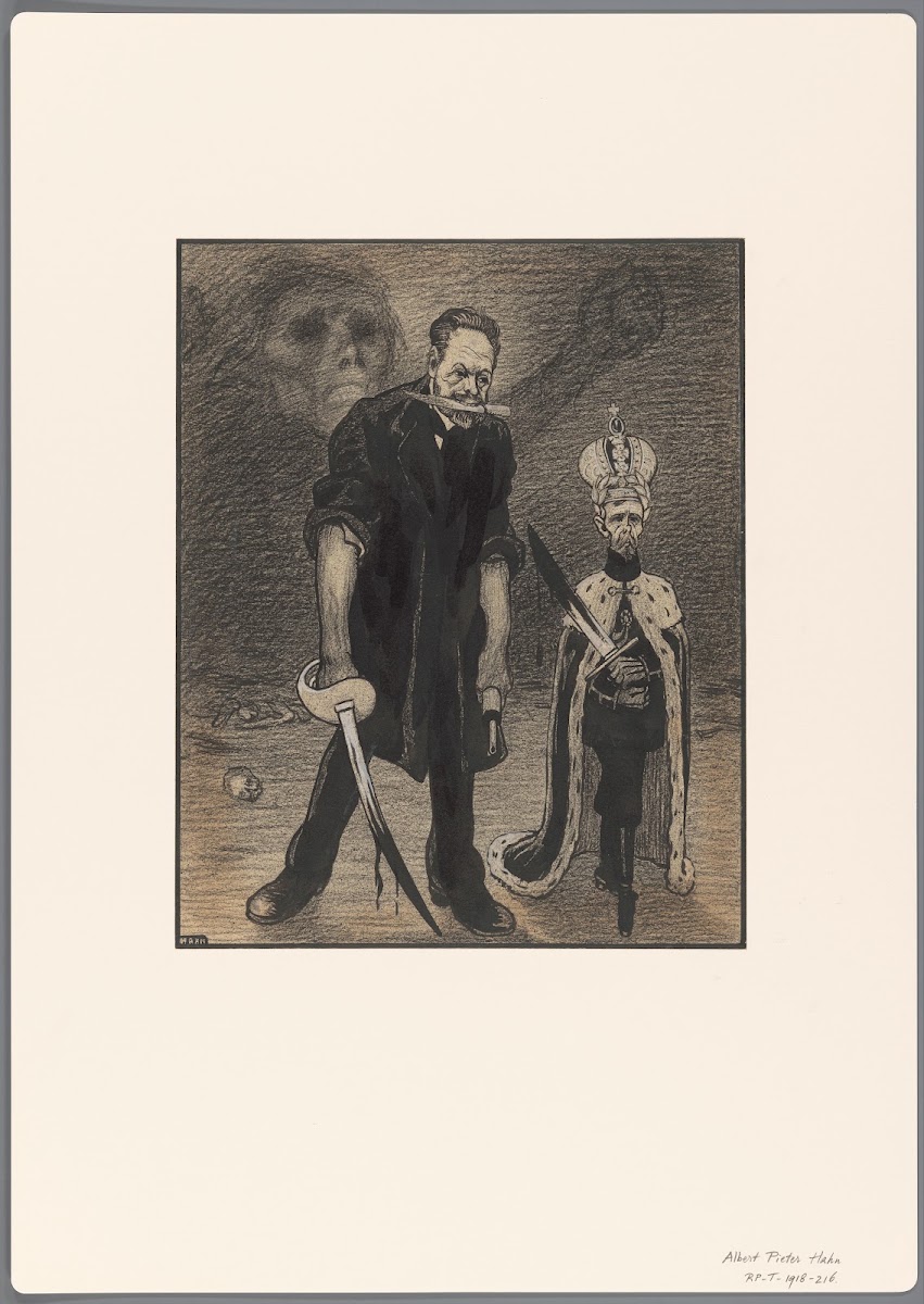 Ontwerp voor een politieke spotprent de Russische Revolutie 1887 1918