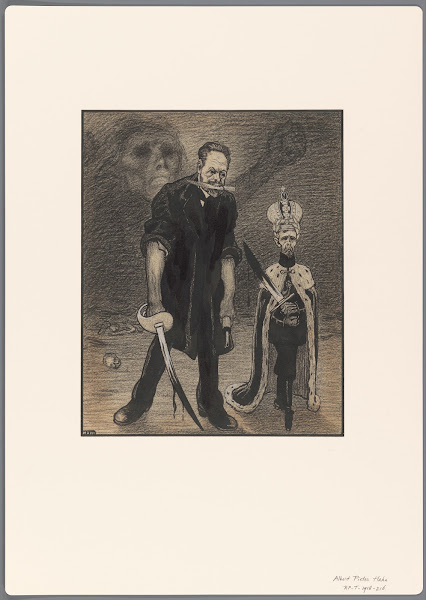 Ontwerp voor een politieke spotprent de Russische Revolutie 1887 1918