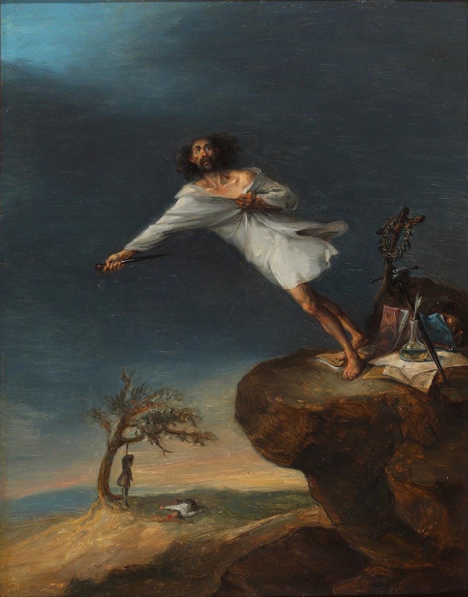 Satire of Romantic Suicide 1839