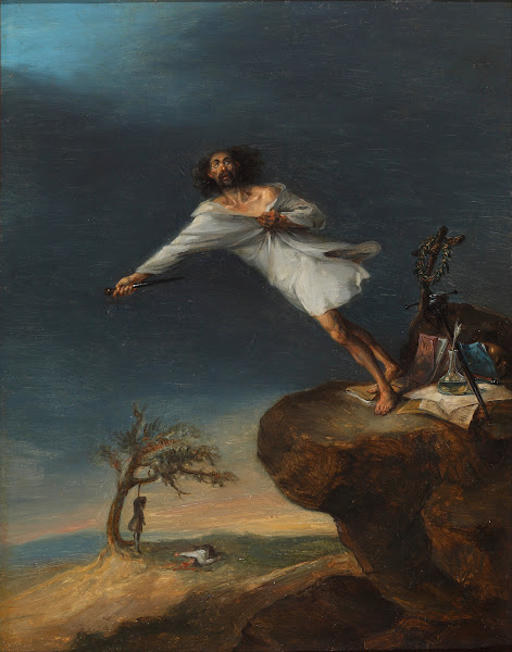 Satire of Romantic Suicide 1839