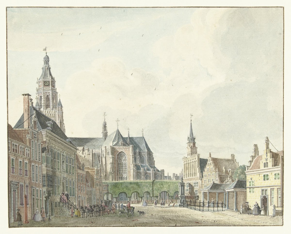 Markt te Arnhem 1741