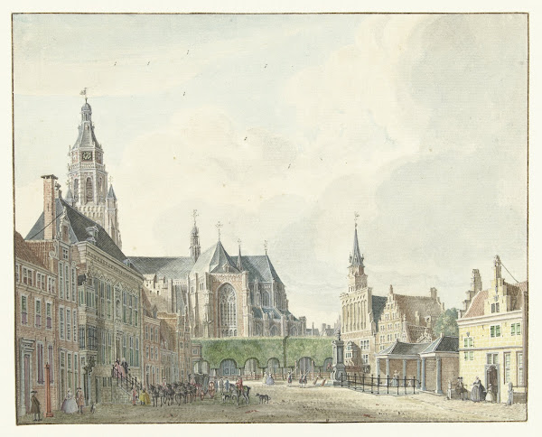 Markt te Arnhem 1741
