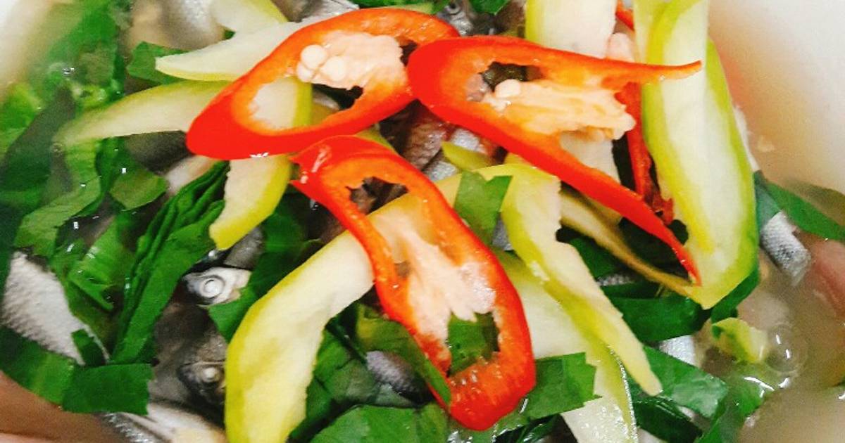 Canh chua cóc : cá linh bông súng