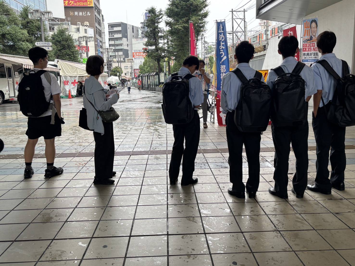 高校生が聞いてくれました
