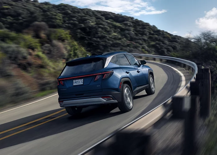 Hyundai Tucson interior featuring modern technology and comfortable seating
