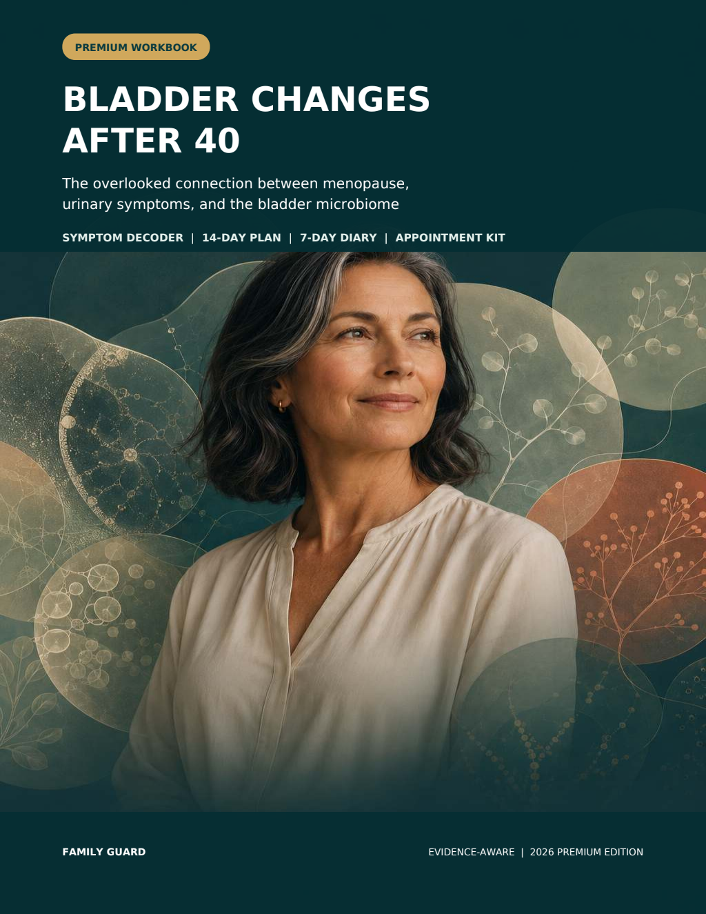 Cover of the Bladder Changes After 40 premium workbook