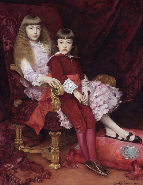 Princess Marguerite dOrléans 18691940 and Prince Jean dOrléans 1874 1940