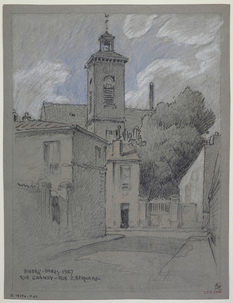 Rue Chanzy et rue Saint Bernard 1927