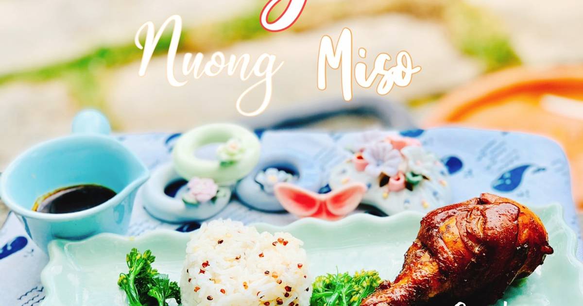 Đùi gà nướng miso