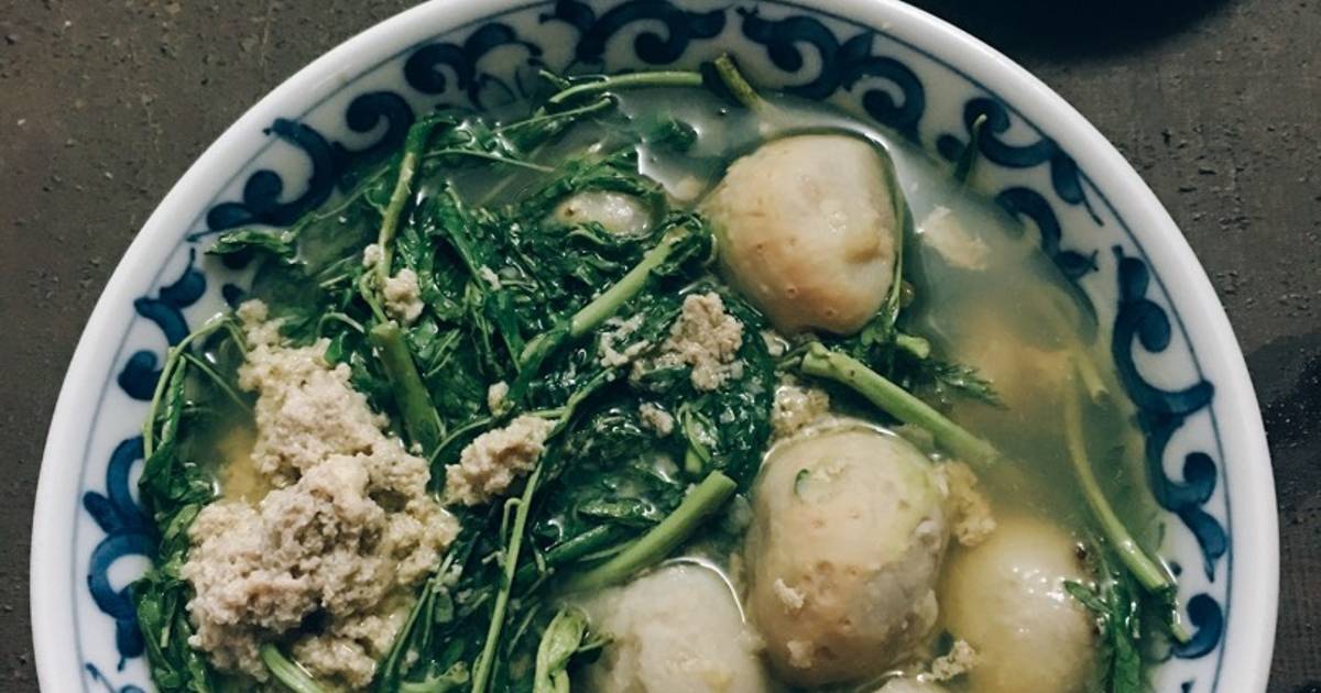 Canh cua khoai sọ