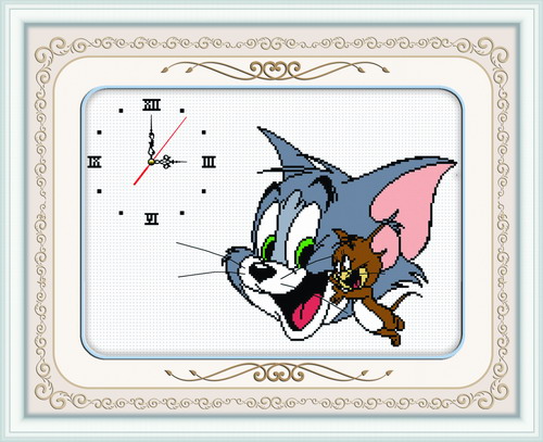 CMP X208 Clock Tom And Jerry