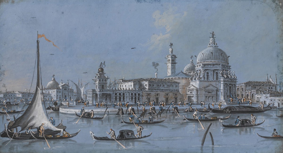 Santa Maria Della Salute Venice And The Punta DellaDogana