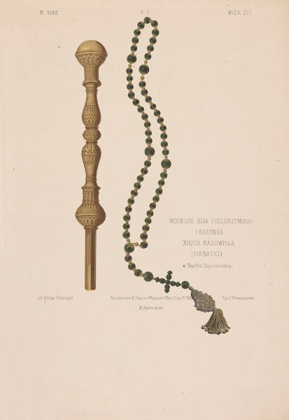 Handle Of The Pilgrims Staff And A Chaplet Of Prince Radziwiłł The Orphan In The