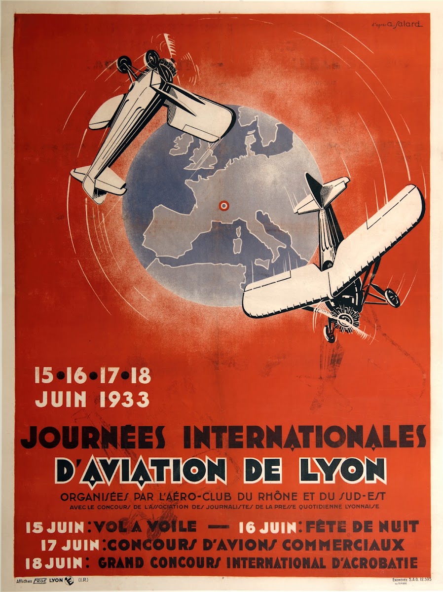 JournéEs Internationales Daviation De Lyon 1933