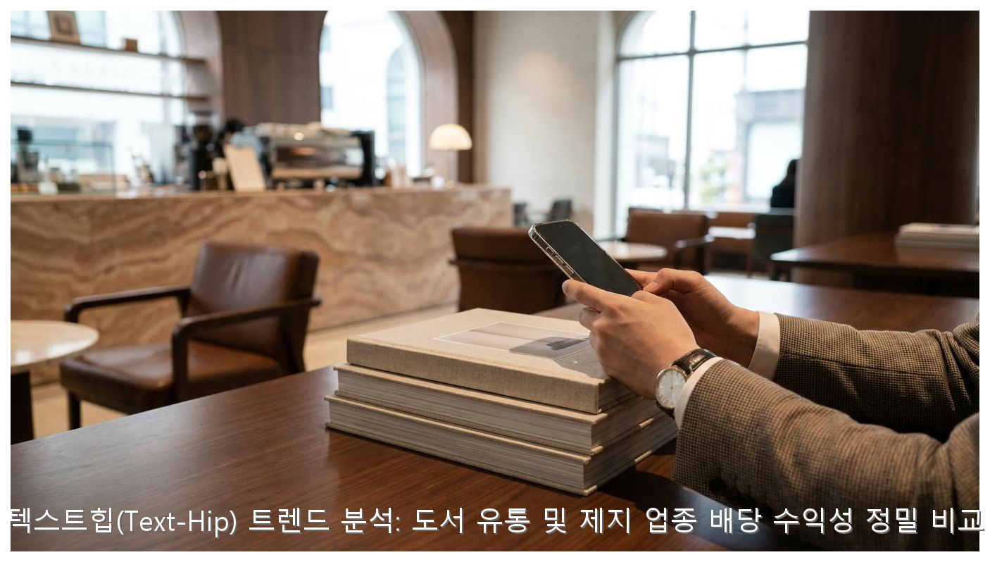 텍스트힙(Text-Hip) 트렌드 분석: 도서 유통 및 제지 업종 배당 수익성 정밀 비교 핵심 안내 및 분석 인포그래픽 (2)