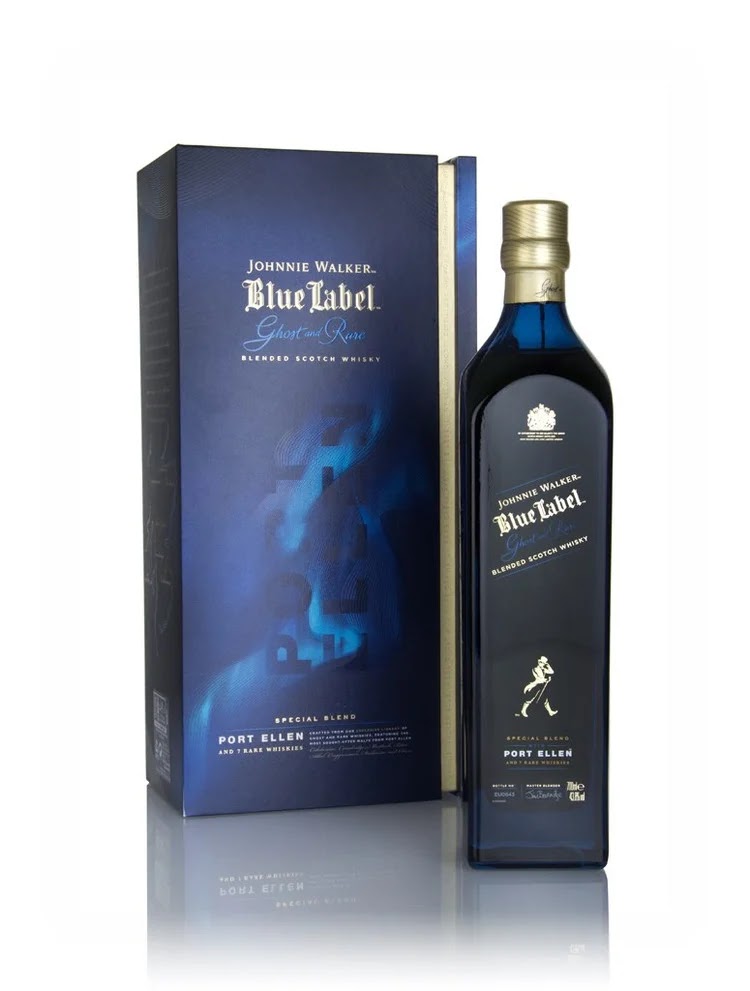 Johnnie Walker Blue Label - Ghost & Rare Port Ellen 70cl Whisky