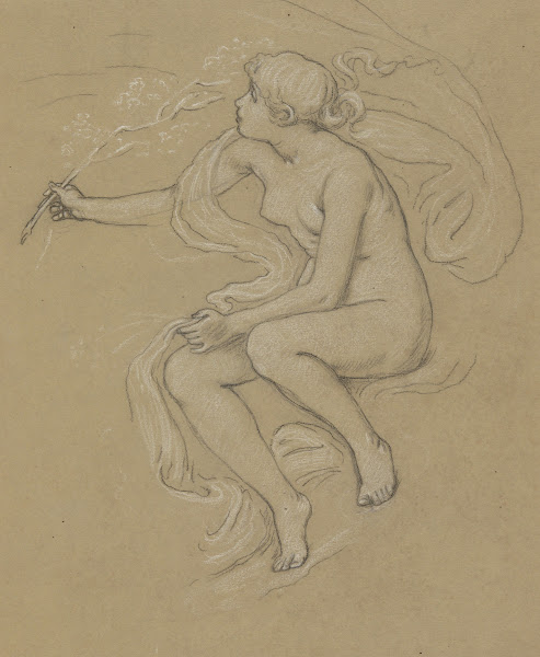 Study for Figure ofSpring ca1893